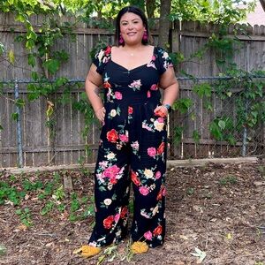 Old navy floral romper